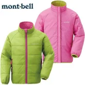 Mont-Bell 小朋友保暖外套/雙面穿化纖外套/夾克 小童款 1101449 SGLF 春綠粉雙色 特價優惠