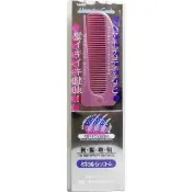 【COMBO!】日本製天然礦石遠紅外線負離子強化版深層保濕護髮摺疊式扁梳(美髮造型瀏海/手把手拿尖尾梳子)