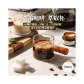 (店+)濃縮咖啡 萃取杯 量杯 耐高溫 Espresso 耐熱 帶刻度 咖啡 牛奶 雙嘴 義式濃縮