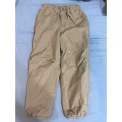 ⚡️現貨 💛二手 Uniqlo kids 幼童 卡其色內縮毛縮口褲 120cm