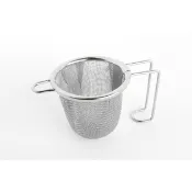 【東京速購】日本製 相澤工房 AIZAWA 不鏽鋼 深型 濾茶網 濾茶器 掛勾 茶葉濾網 細網型