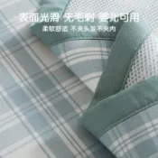 全球選品1館 生活百貨 天然竹纖維涼蓆三件套透氣夏季冰絲涼蓆2025新款可機洗軟涼蓆夏天