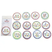 美國 Mud pie 趣味造型男孩紀念貼紙