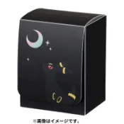 PTCG 寶可夢 集換式卡牌遊戲 日版  月亮伊布 黑色 塑膠卡盒 卡牌周邊 卡牌收納