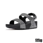 【FitFlop】LULU 亮片後帶涼鞋-女(銀色)