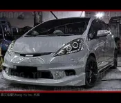 08 09 10 HONDA FIT 本田 無限仕樣 前保桿 網 套件