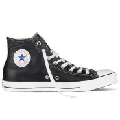 【CONVERSE】休閒鞋 男鞋 女鞋 帆布鞋 高筒 皮革 CT HI 黑 132170C