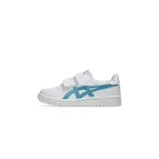 (店+)【asics 亞瑟士】ASICS JAPAN S PS 休閒運動鞋 中童 亞瑟士 復古 童鞋 白藍 1204A008-120