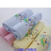【心福】S002 純棉二層紗布小手帕 (2入) || 100%棉 台灣製 || 細緻 吸水 耐用 高質感 多用途