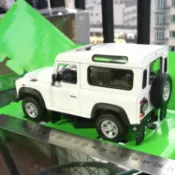 協貿國際日用品生活3館 WELLY威利 陸虎 越野車模型 衛士 白 合金比例1:24 車長16cm 開門