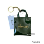Harrods 迷你版手提包掛件、鑰匙圈