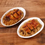 【華得水產】東港蒲燒鰻魚油飯(350g/盒)