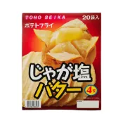 (店+)【Toho Seika 東豐】鹽奶油洋芋片 20袋 盒裝 獨立包裝 馬鈴薯薄片 日本零食【嘻饈仔現貨】