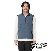 【PolarStar】中性天鵝絨保暖背心『藍綠』P24205