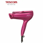 家樂富購物 原廠現貨【TESCOM】TCD5000TW 美髮膠原蛋白吹風機 負離子 白金奈米 沙龍級 三種風罩 大風量 日本製造 桃紅色