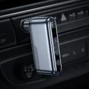 【YOLU】C57 車載AUX藍牙接收器 車用藍牙5.3音頻接收器 MP3適配器 3.5mm無線音頻轉接頭/轉換器/轉接器