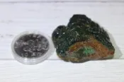 緣25台灣藍寶/藍玉髓，都蘭銅花藍寶帶青龍原礦皮包覆著.紋路美.色彩蠻豐富.美石! (東海岸玉石.花東玉石.本土玉石)