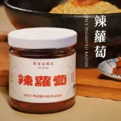 果貿吳媽家 辣蘿蔔 180g/罐