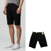 (店+)【LEVIS】現貨  Levis 511 最大42腰 彈性 下擺不修邊  黑短褲 牛仔褲 短褲 修身 丹寧 牛仔短褲 @8950