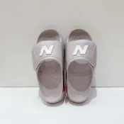 New Balance NB 男女款 灰色 拖鞋 B楦 魔鬼氈 防水 夏天 運動 運動拖 涼拖鞋 W202X7RM