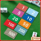 🔥熱賣中🔥麻將館專用雙面防僞防水磨砂卡加厚耐磨高檔可定製打牌籌碼卡片
