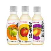 【百家珍】果醋飲 280ml x 48入(蘋果醋/梅子醋/水蜜桃醋)