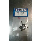 TITAN  3X12MM 內六角 半圓頭...  鈦螺絲 TB-0312