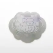 【雅紅珠寶】天然春帶彩翡翠項鍊-事事如意-光明燈