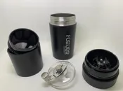 FORUOR研磨手沖保溫咖啡杯