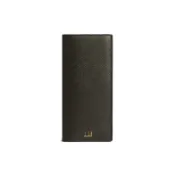 【BreezeOnline 微風精品線上】dunhill Cadogan橄欖灰色10卡大衣長夾