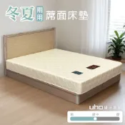 【UHO】台灣製 Kailisi卡莉絲名床-QQ好睡冬夏兩用蓆面床墊 (3.5尺單人/5尺雙人/6尺雙人加大)
