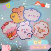 ♡肥闆娘♡【台灣現貨】ins風超萌隨身小扇子
