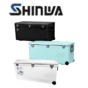 海天龍釣具~日本製-伸和冰箱 48L / 76L 冰箱 露營冰箱 戶外冰箱 移動冰箱 攜帶型冰箱