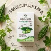 【松果購物】康齡 淨醣苦瓜胜肽EX膠囊(60粒/盒) 苦瓜胜肽 肉桂 褐藻素 吡啶甲酸鉻 素食可