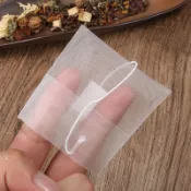 💛臺灣有貨💛食品級茶葉獨立包裝花茶小分裝袋尼龍茶包袋一次性泡茶袋反折式