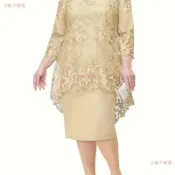 小瓶子優選 媽媽禮服  媽媽裝/婚宴小禮服/晚宴服/旗袍/洋裝/夏姿風格禮服/婆婆裝/大尺碼媽媽禮服/亮片/大