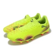 【PUMA】足球鞋 Future 8 Play FG/AG 男鞋 螢光綠 抓地 輕量 運動鞋 適用人造草皮(108141-03)