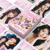LESSERAFIM DIFFERENT Lomo 卡片照片卡明信片 60 張卡片 + 32 張貼紙