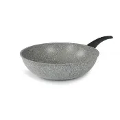 【Flonal 芙諾納】自然石不沾鍋 二代升級 義大利製造32cm中華炒鍋 DAUWO3230
