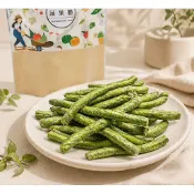 零食 果乾 水果乾 全網最便宜最低價敏豆脆條 無負擔 健康小點心 低卡零食 追劇小零食  ! !  50公克