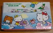 長榮航空 EVAAIR HELLO KITTY 凱蒂貓 紀念撲克牌