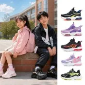 【GOODYEAR 固特異】緩震慢跑鞋/氣墊運動鞋/旋扣電燈鞋-童鞋 男女款(多款任選)