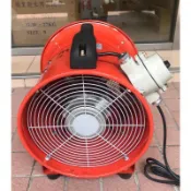允統財精選防爆型12吋軸流式送風機/抽風機/化工廠區/地下管路/石化廠/加油站工程通風換氣用鼓風機