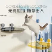 tell1010909  2025款寵物貓咪窗邊吊床貓窩舒適娛樂用品時尚吸盤掛設計爬架懸空掛式吊窩 寵物吊床 貓床