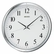 大高雄鐘錶城 seiko SK037 精工鐘 (QXA417S) 極簡風格滑動式秒針黑白標準鐘/31.1*4.4cm｜樂天領券現折★全館特惠中★指定刷卡回饋10%