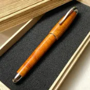 3952老山羊-那魯灣 義大利石楠木 高清高亮版 彈鋼尖系列鋼筆