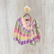 *♡*美國品牌I.N.C/柔彩渲染.棉質上衣/適M/近新/二手衣《Anna的百寶箱》