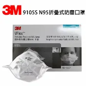 Safetylite 3M 9105S N95折疊式防塵口罩50個一盒 3M口罩 小臉 N95口罩 灰塵霾害 機車族騎車 兒童拋棄式口罩 折疊口罩 小臉款 兒童、 女性適用