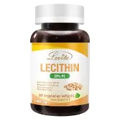 【LOVITA 愛維他】大豆卵磷脂素食軟膠囊 60顆(磷脂質 PC PL PE)