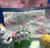 HELLO KITTY 純棉紗布手帕 一包三入 x 1包 (A-071)